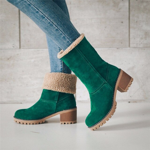 Women's Winter Boots Fur Lined Warm & Comfortable