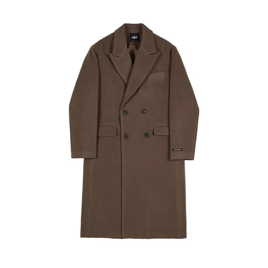 Herren Wintermantel Warm Wollig - IdealeKleiden