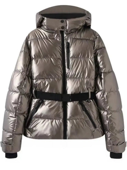 Fashionable Women's Ski Jacket with an Elegant Cut