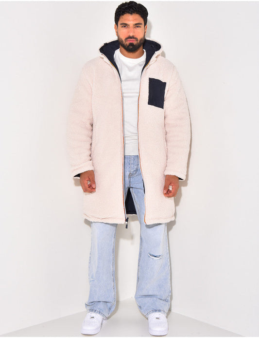 Herren Wintermantel Lang Elegant Schutz - IdealeKleiden