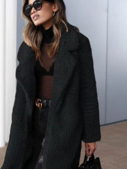 Women's Plus Size Teddy Winter Coat Modern Style
