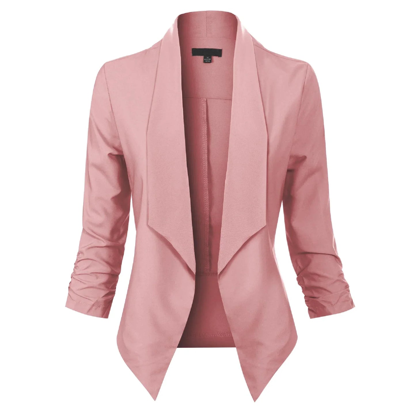 Elegant Women's Long-Sleeve Blazer Model