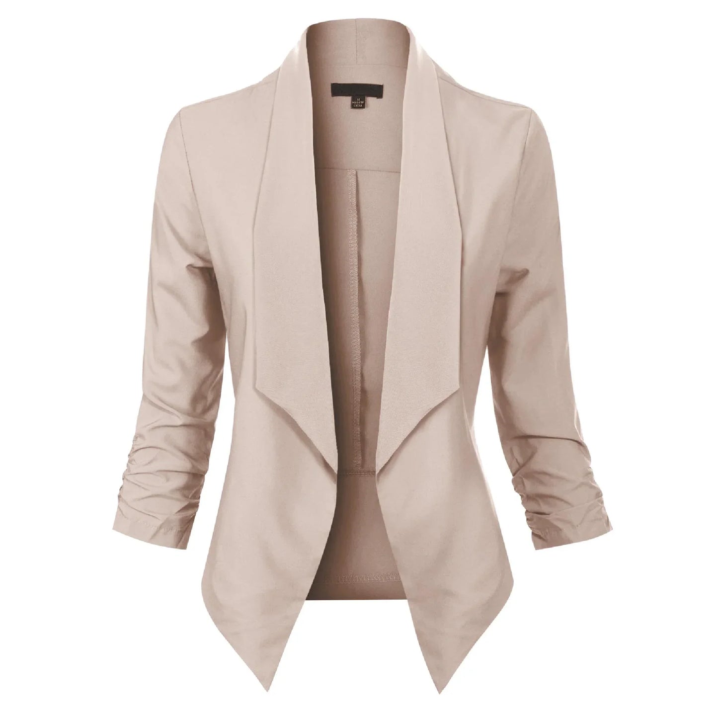 Elegant Women's Long-Sleeve Blazer Model