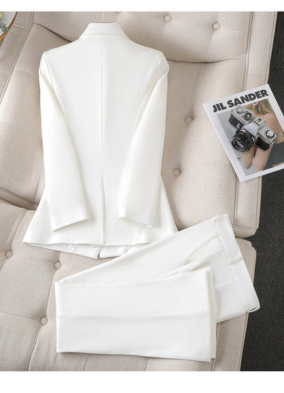 Herbstliche Blazer Hose Combo - IdealeKleiden