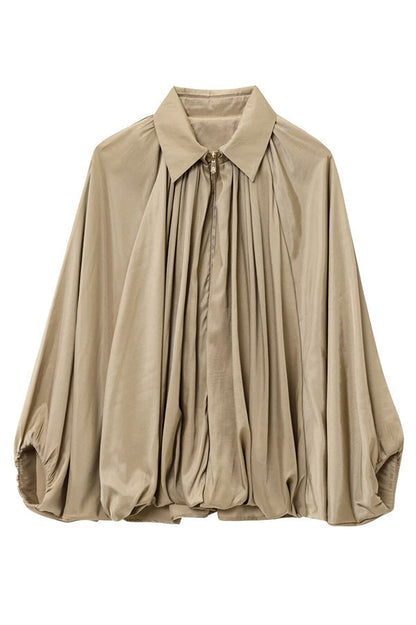 Stylish Women's Jacket Long-sleeved Lapel Chic