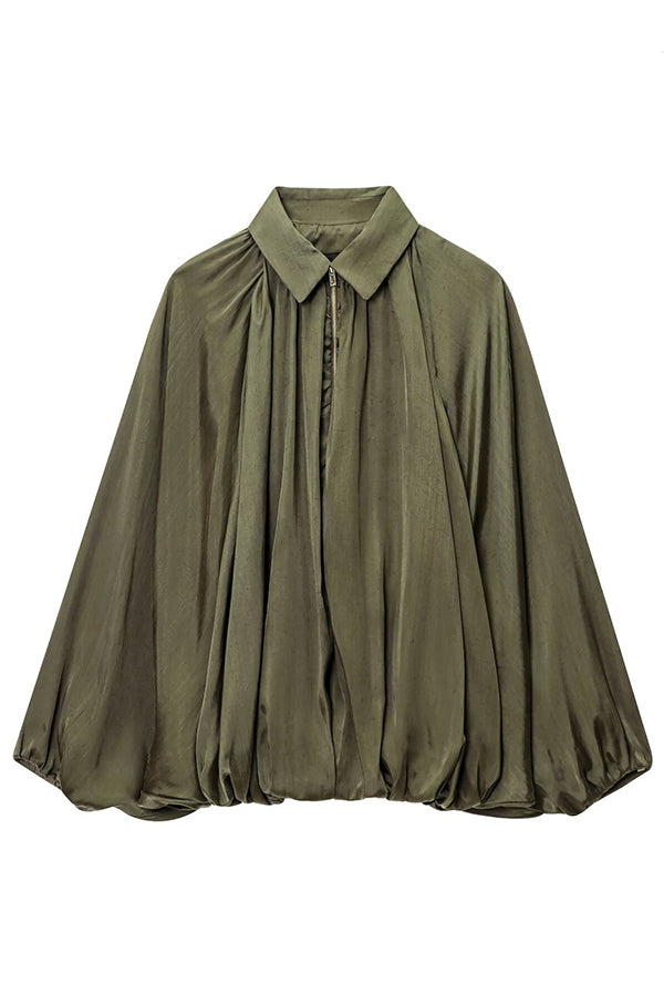 Stylish Women's Jacket Long-sleeved Lapel Chic