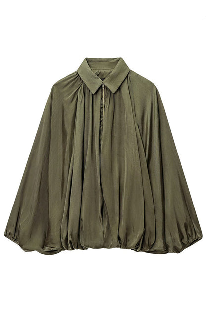 Stylish Women's Jacket Long-sleeved Lapel Chic