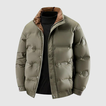 Warm Men's Down Jacket Sporty Stylish