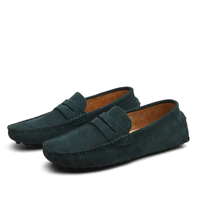 Comfortable Men's Suede Loafers