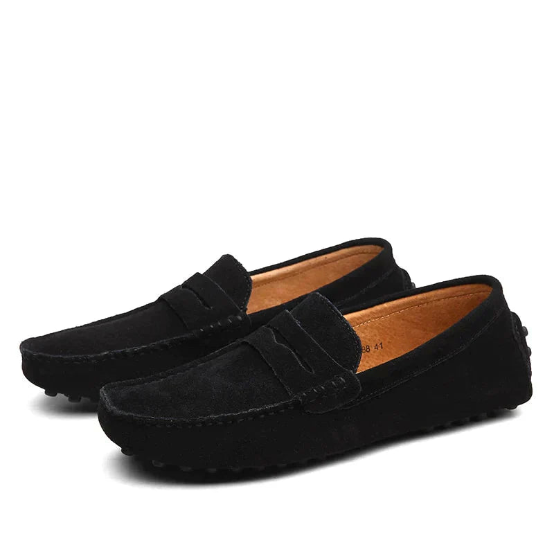 Men's Suede Loafers Elegant
