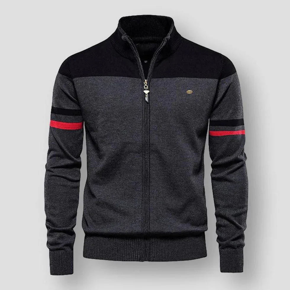 Men's Vest Zipper Leather Jacket Style