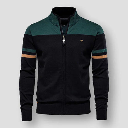 Men's Vest Zipper Leather Jacket Style
