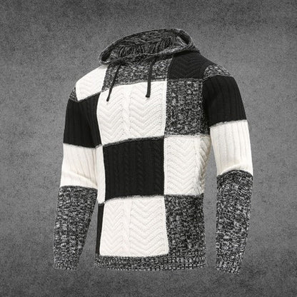 Hooded Sweatshirt Warm Wool Men
