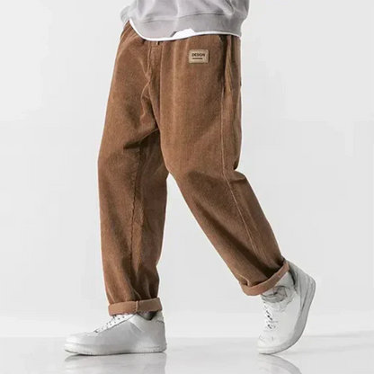 Men's Corduroy Trousers Oversized Comfortable Soft