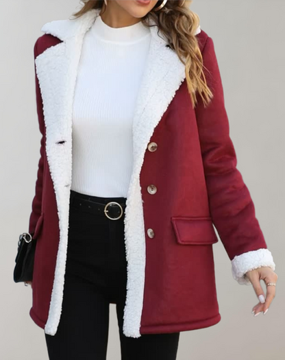 Stylish Women's Fleece Winter Jacket