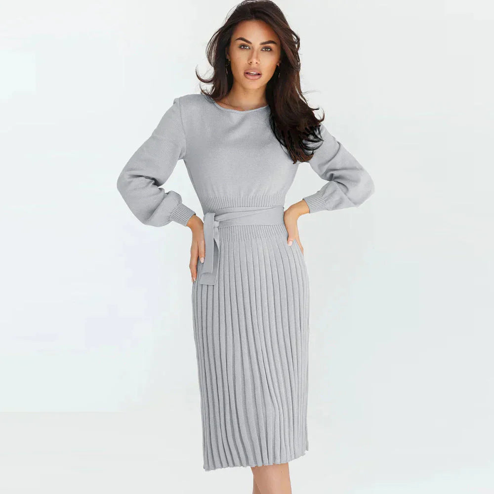 Elegant Knitted Dress for Women Model