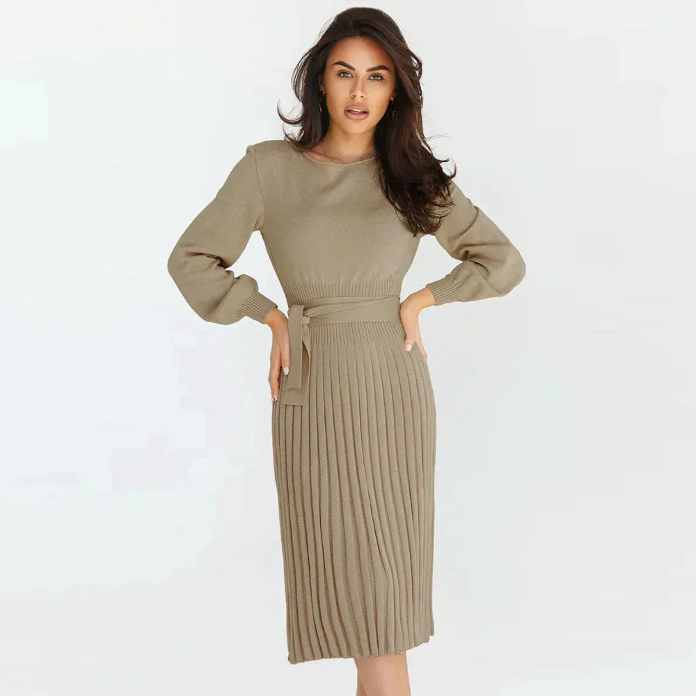 Elegant Knitted Dress for Women Model