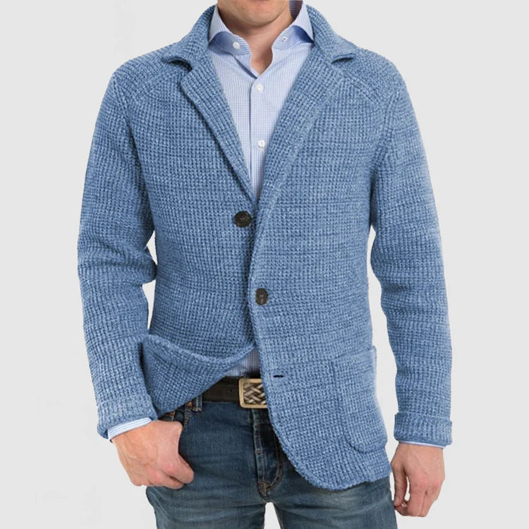 Men's Modern Two-Button Cardigan