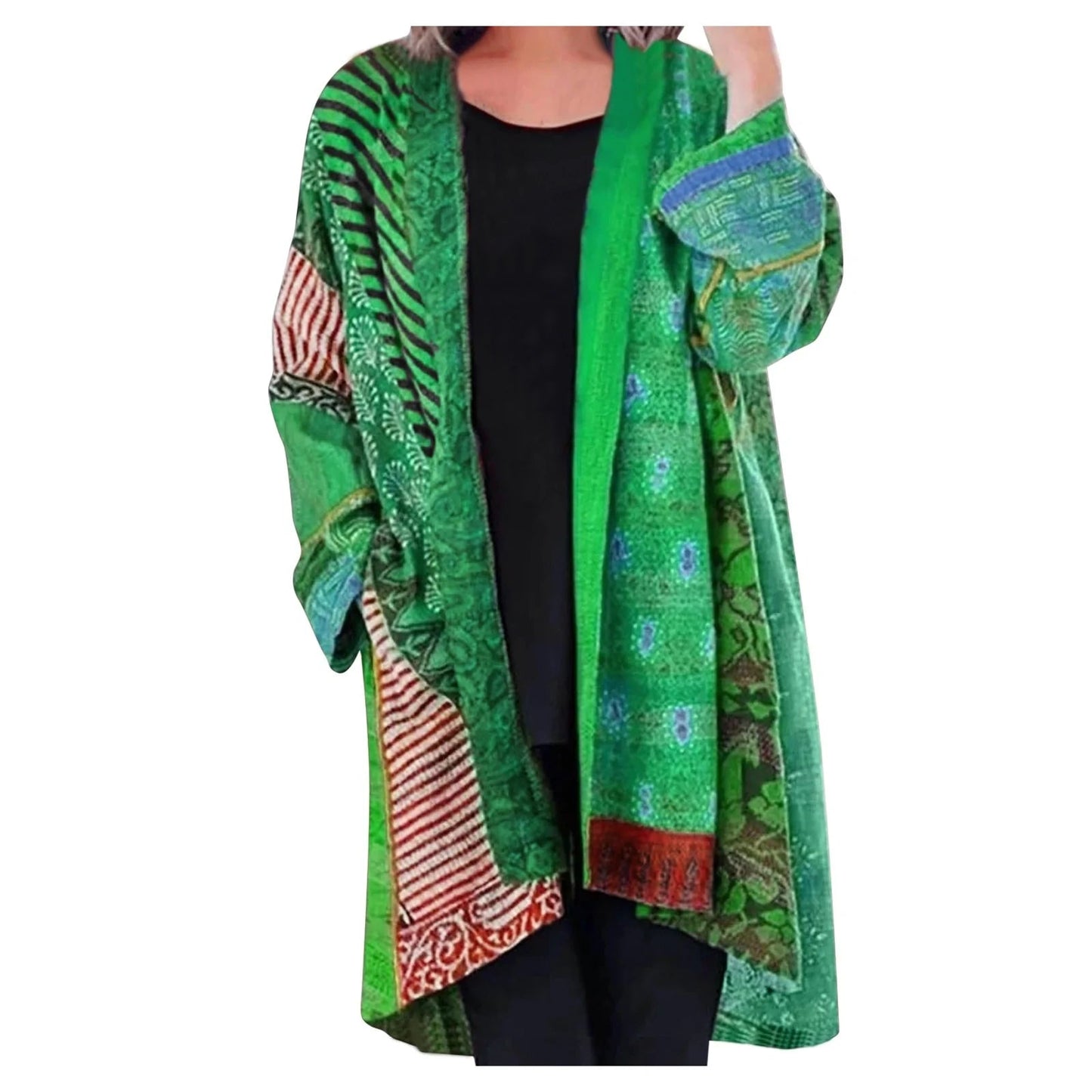 Women's Scarf Long Sleeve Knit Sweater Elegant