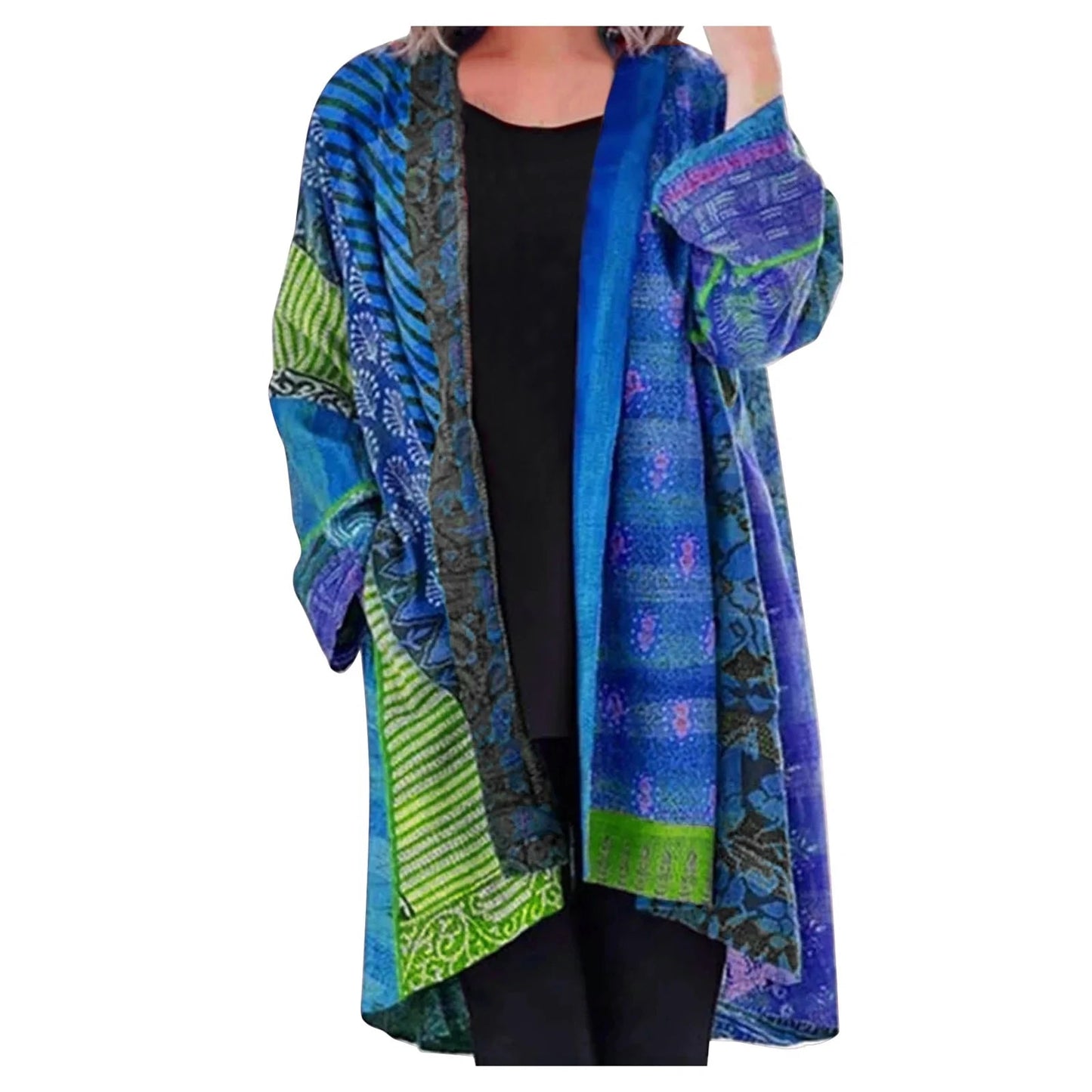 Women's Scarf Long Sleeve Knit Sweater Elegant