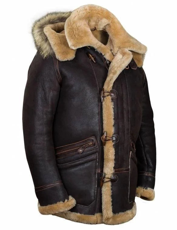 Women's Leather Jacket Soft Plush Lining Hood
