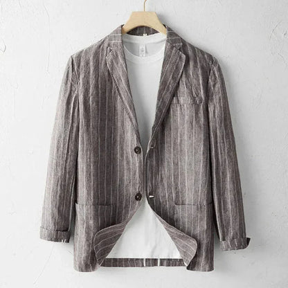Stylish Striped Blazer Summer