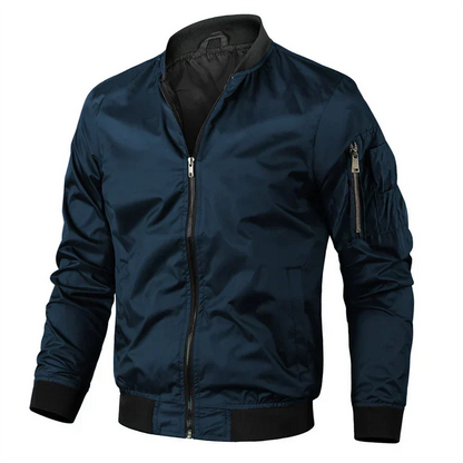 Men's Bomber Jacket Modern Stylish Elegant