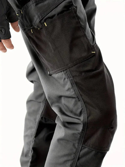 Men's comfortable multi-pocket casual trousers