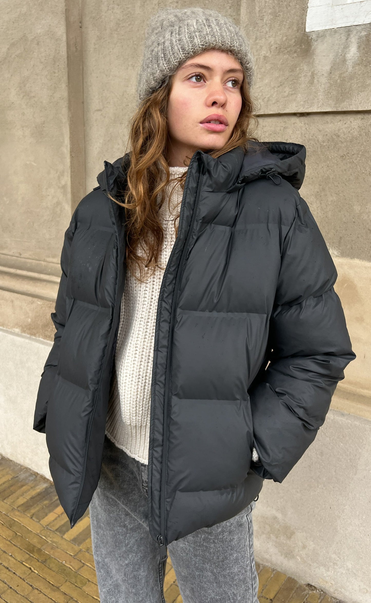 Warm Quilted Winter Dress