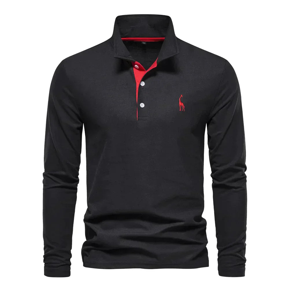Men's Elegant Long-Sleeved Shirt Lyle