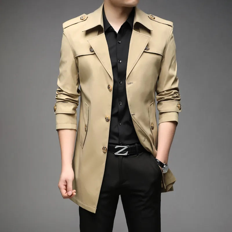 Fashionable Men's Denim Shirt