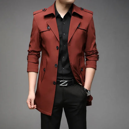 Fashionable Men's Denim Shirt