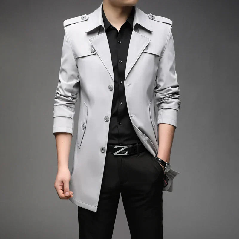 Fashionable Men's Denim Shirt