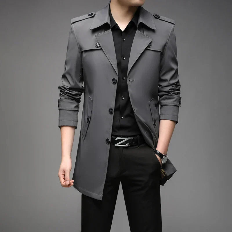Fashionable Men's Denim Shirt