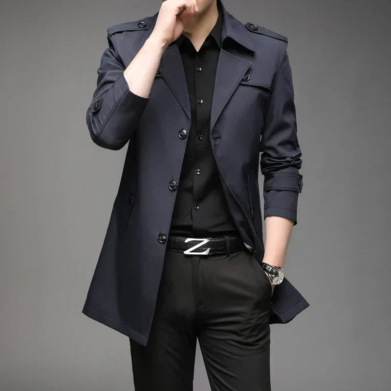 Fashionable Men's Denim Shirt