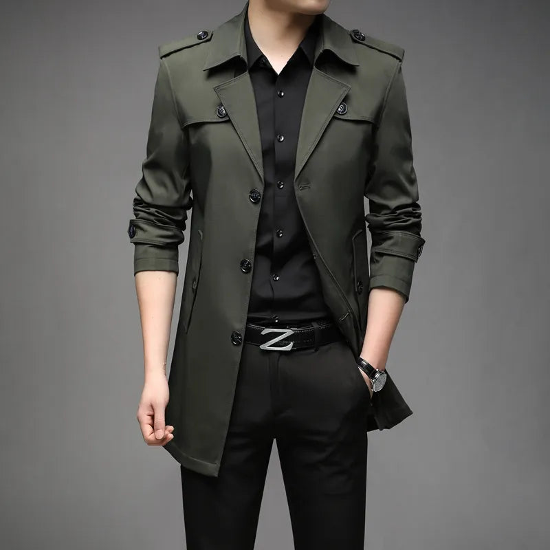 Fashionable Men's Denim Shirt