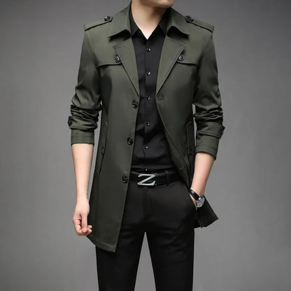 Fashionable Men's Denim Shirt