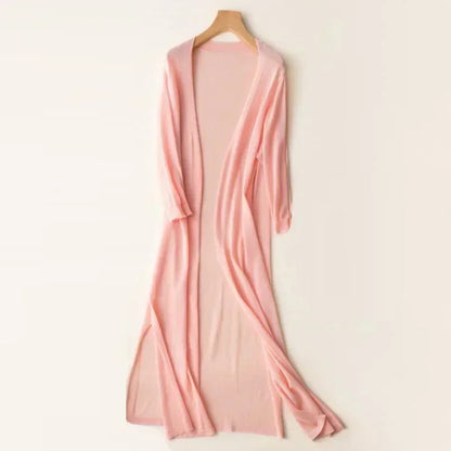 Women's Cardigan Long Elegant Draped Look