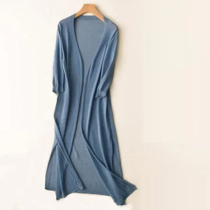Women's Cardigan Long Elegant Draped Look