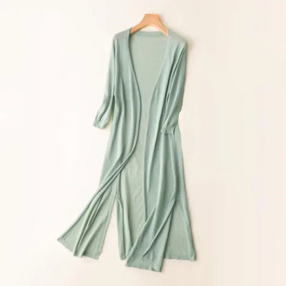 Women's Cardigan Long Elegant Draped Look