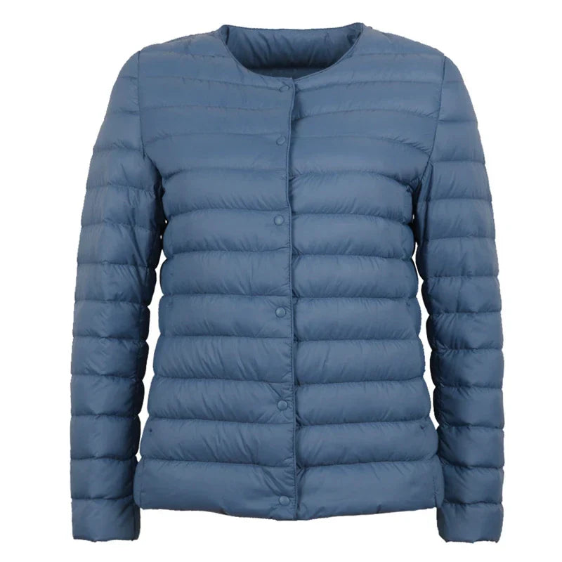 Leichter Daunenparka Warm & Elegant - IdealeKleiden