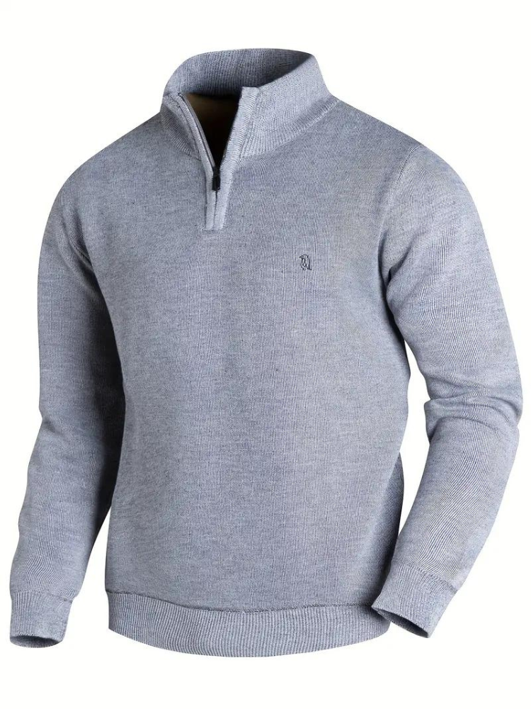 Herren Rollkragen Pullover Modern Strick - IdealeKleiden