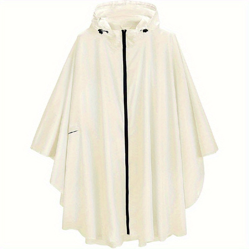 Waterproof Rain Jacket Practical Zipper