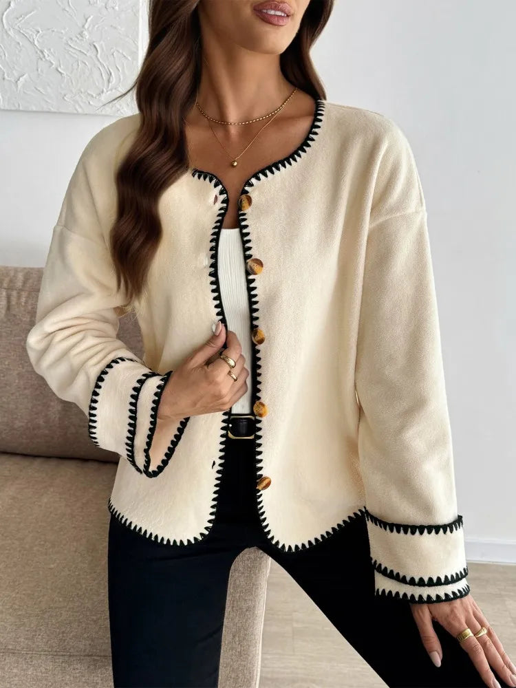 Women's Cardigan Comfortable Long-sleeved Fashion