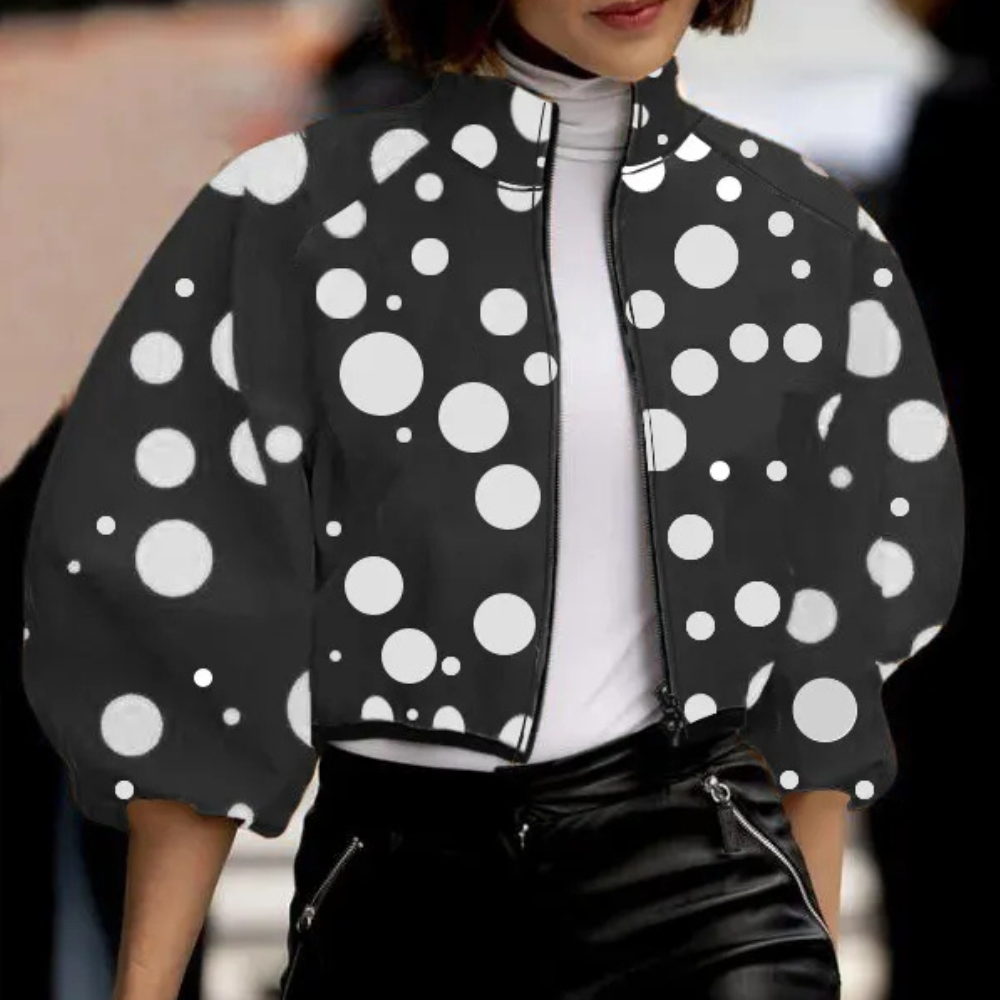 Stylish Women's Autumn Short Jacket