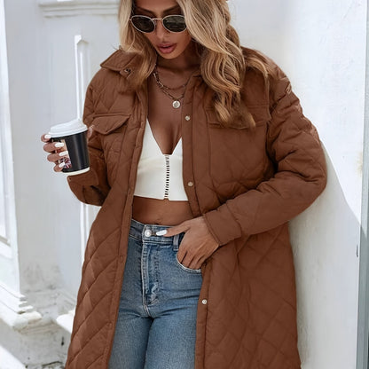 Women's Winter Puffer Jacket Long