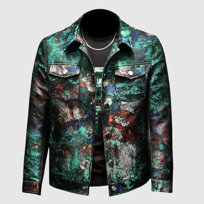 Elegante Damenjacke Grün von Lorenzo Vitali