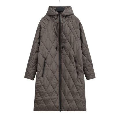 Stylish Puffer Jacket Diamond Effect