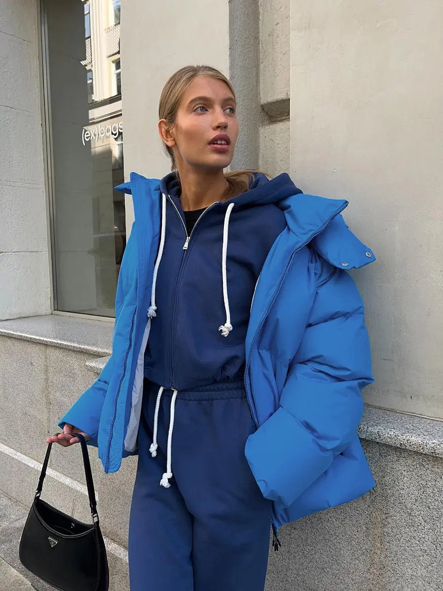 Women's Puffer Jacket Warm Lightweight Winter Coat