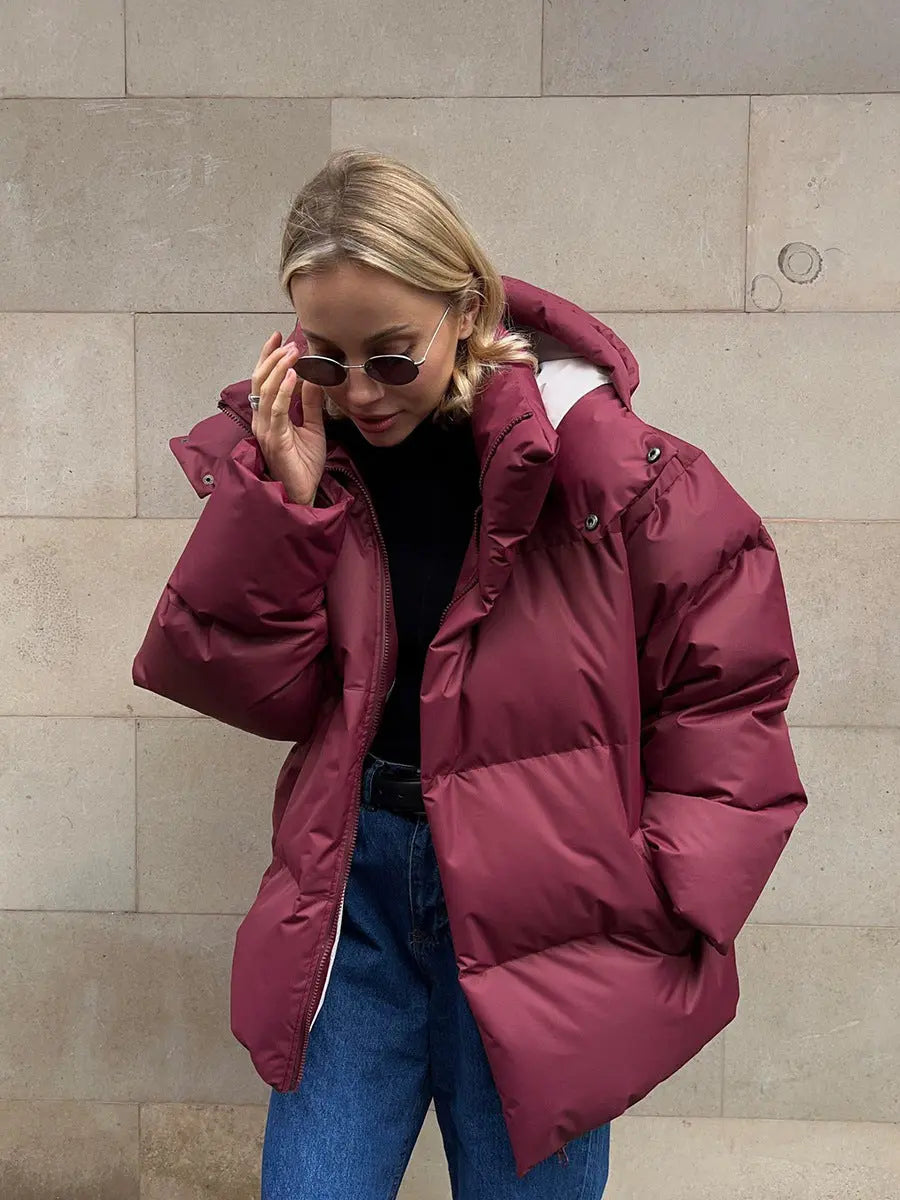 Women's Puffer Jacket Warm Lightweight Winter Coat
